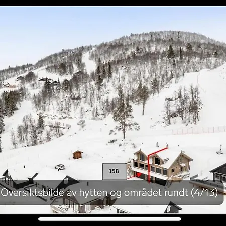 Tatil Evi Flott Moderne I Holterdalen, 4 Soverom, 2 Bad, Jacuzzi, Garasje *