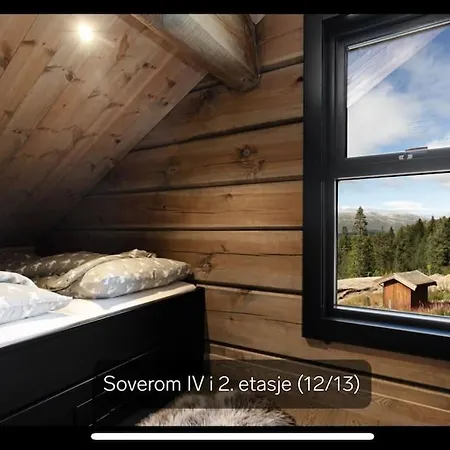 Flott Moderne I Holterdalen, 4 Soverom, 2 Bad, Jacuzzi, Garasje בית נופש