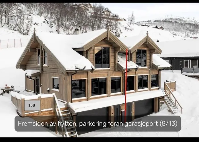 Flott Moderne I Holterdalen, 4 Soverom, 2 Bad, Jacuzzi, Garasje * Rauland