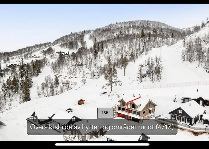 Casa vacanze Flott Moderne I Holterdalen, 4 Soverom, 2 Bad, Jacuzzi, Garasje *