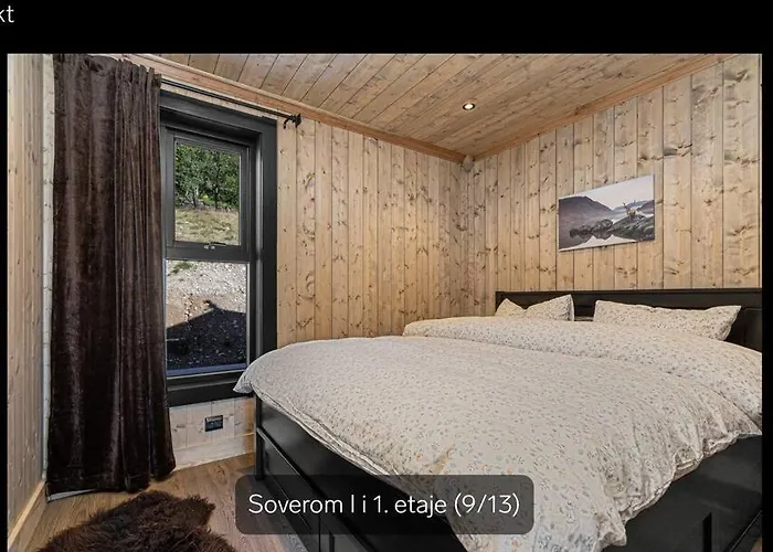Casa vacanze Flott Moderne I Holterdalen, 4 Soverom, 2 Bad, Jacuzzi, Garasje
