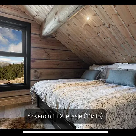 Casa de Férias Flott Moderne I Holterdalen, 4 Soverom, 2 Bad, Jacuzzi, Garasje *